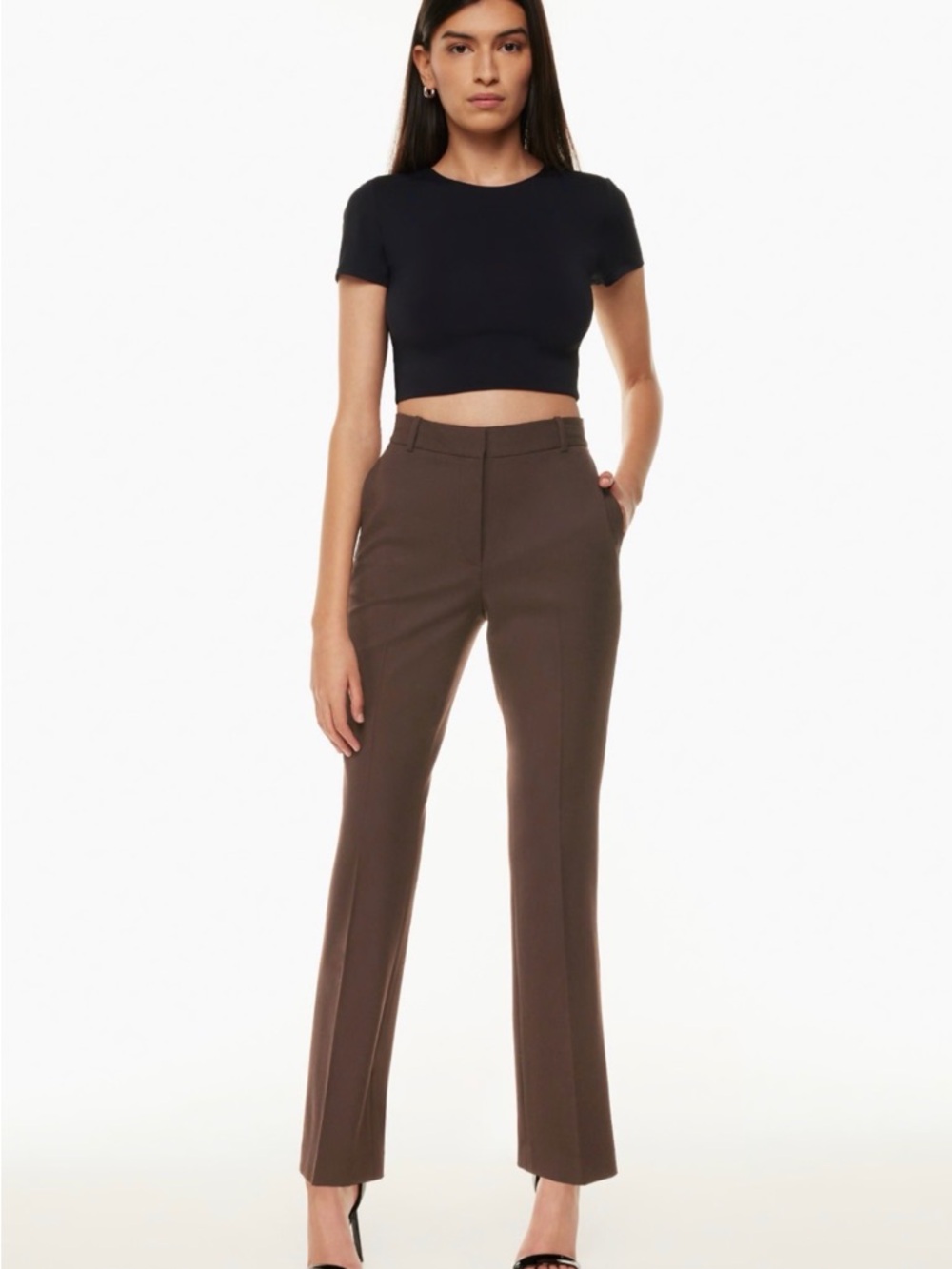 Babaton Publish Pant in Brown